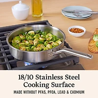 Calphalon Stainless Steel 3-qt. Saute Pan