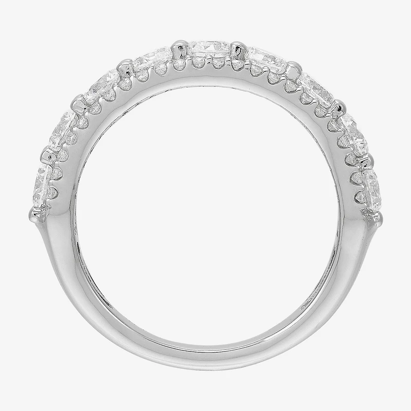 Limited Quantities! Womens 6.5MM 2 CT. T.W. Lab Grown White Diamond 14K Gold Band