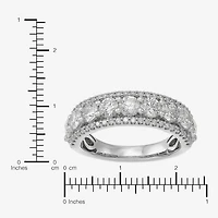 Limited Quantities! Womens 6.5MM 2 CT. T.W. Lab Grown White Diamond 14K Gold Band