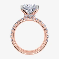 Signature By Modern Bride (G / Vs2-Si1) Womens 4 CT. T.W. Lab Grown White Diamond 14K Gold Side Stone Bridal Set