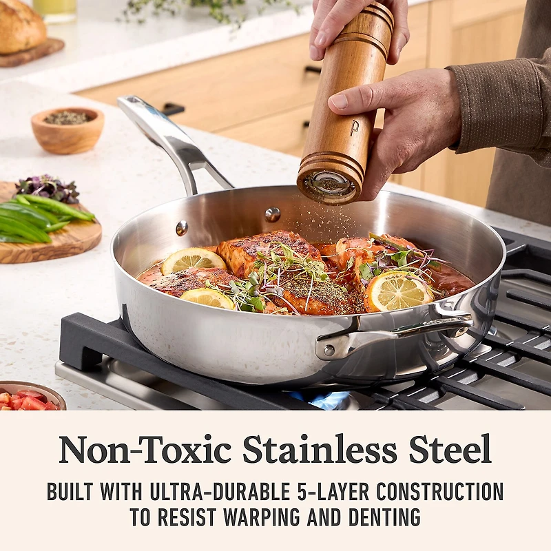 Calphalon Premier Stainless Steel -pc. Cookware Set