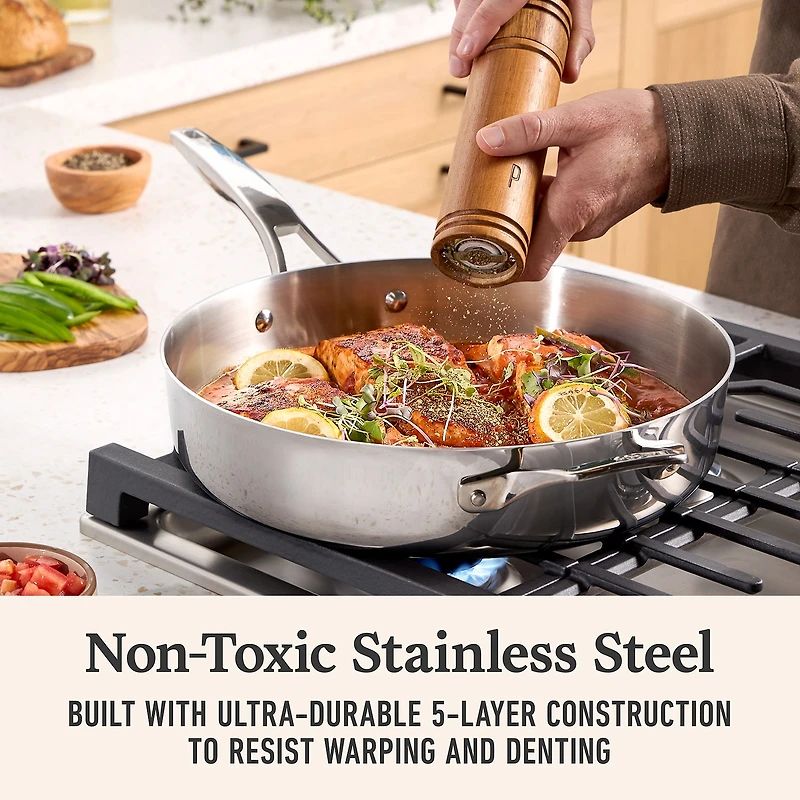 Calphalon Premier Stainless Steel 5-qt. Saute Pan