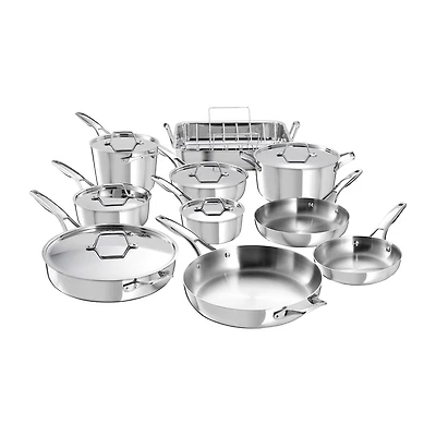 Calphalon Premier Stainless Steel 16-pc. Cookware Set