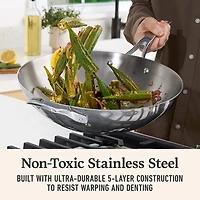 Calphalon Premier Stainless Steel 13" Wok