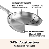 Calphalon Stainless Steel 10" Frying Pan