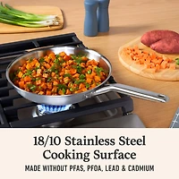 Calphalon Stainless Steel 10" Frying Pan
