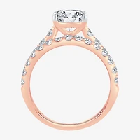 (H-I / SI1-SI2) Signature By Modern Bride Womens 2 1/2 CT. TW. Lab Grown White Diamond 14K Gold Oval Bridal Set