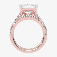 (G-H / Vs2-Si1) Womens 5 CT. T.W. Lab Grown White Diamond 14K Gold Bridal Set