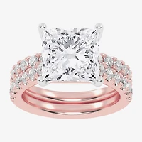 (G-H / Vs2-Si1) Womens 5 CT. T.W. Lab Grown White Diamond 14K Gold Bridal Set