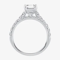 (H-I / SI1-SI2) Signature By Modern Bride Womens 2 1/2 CT. TW. Lab Grown White Diamond 14K Gold Emerald Bridal Set