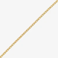 Made in Italy Womens 10K Gold 18 Inch Chain Necklace