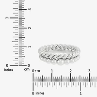 Limited Quantities! Womens 6.5MM Sterling Silver Band