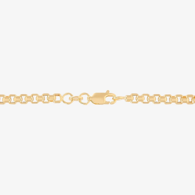 Limited Quantities! Womens 14K Gold 22 Inch Box Chain Necklace