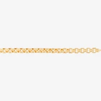 Limited Quantities! Womens 14K Gold 22 Inch Box Chain Necklace
