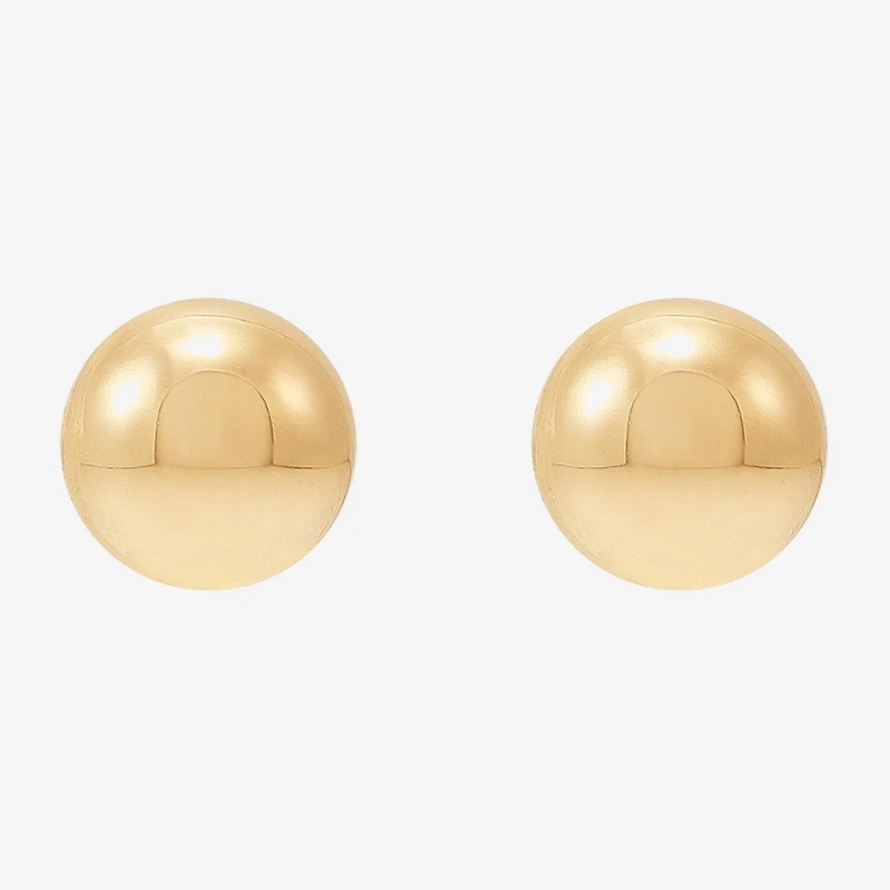 Limited Quantities! 14K Gold 4mm Ball Stud Earrings