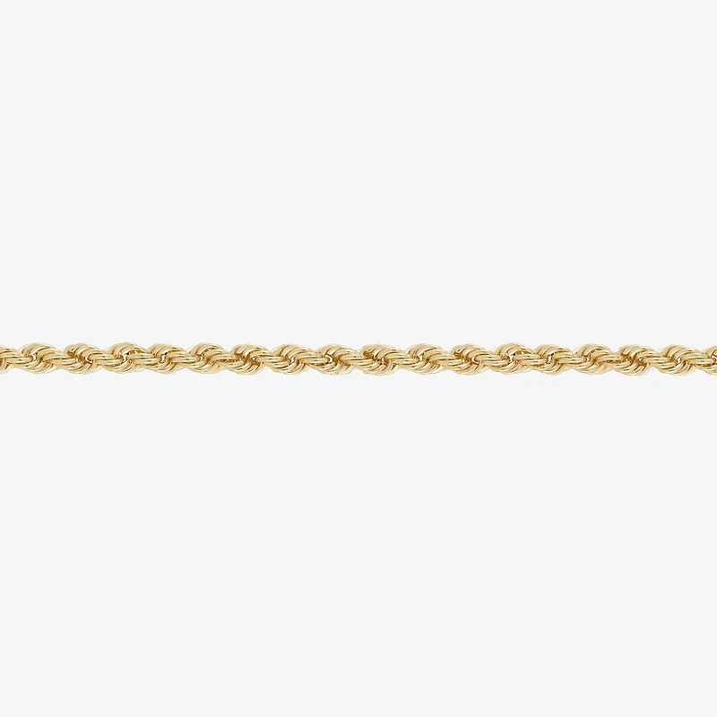 Limited Quantities! Womens 14K Gold 18 Inch Rope Chain Necklace