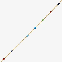Limited Quantities! Womens 14K Gold 18 Inch Beaded Necklace
