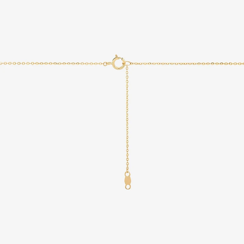 Limited Quantities! Womens 10K Gold 20 Inch Pendant Necklace