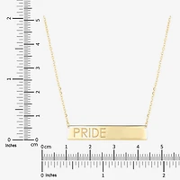 Limited Quantities! Womens 10K Gold 20 Inch Pendant Necklace