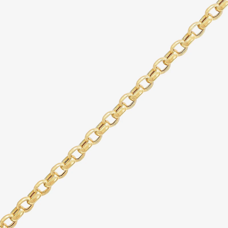 Limited Quantities! Womens 10K Gold 18 Inch Rolo Chain Necklace