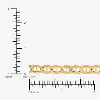 Limited Quantities! Womens 10K Gold 22 Inch Mariner Chain Necklace