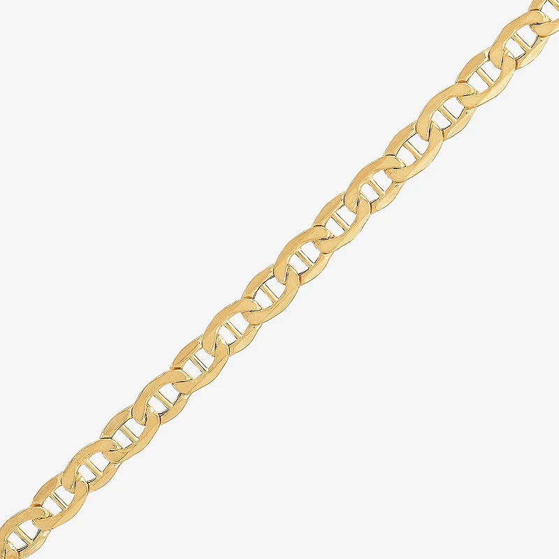 Limited Quantities! Womens 10K Gold 22 Inch Mariner Chain Necklace