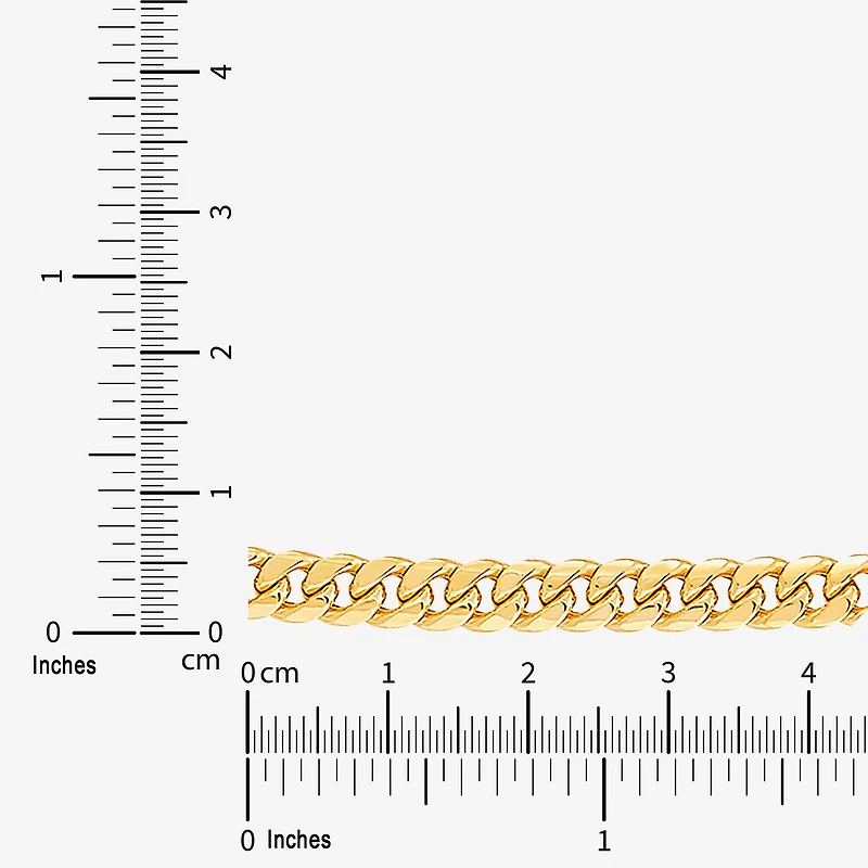 Limited Quantities! Mens 10K Gold 18 Inch Cuban Chain Necklace