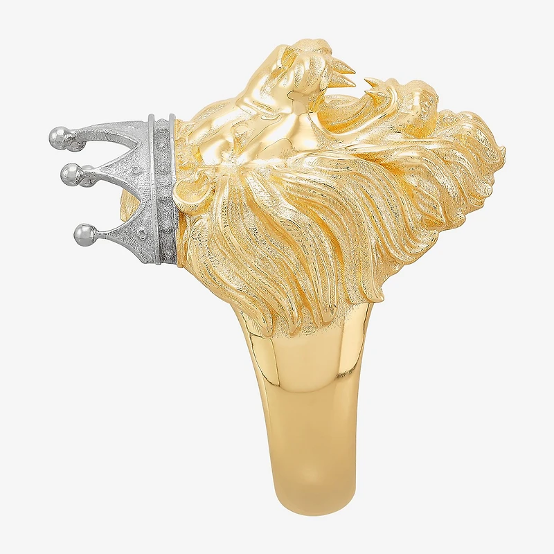 Limited Quantities! Mens 10K Gold Crown Fashion Ring