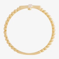 Limited Quantities! Womens 10K Gold Cross Cocktail Ring