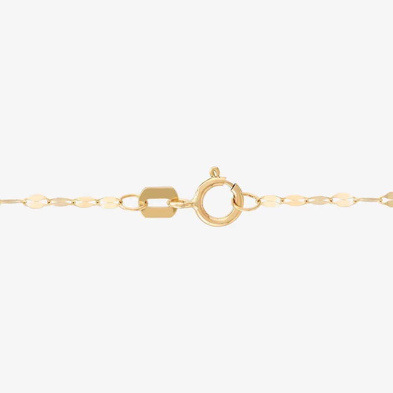 Limited Quantities! Womens 14K Gold Heart 18 Inch Pendant Necklace