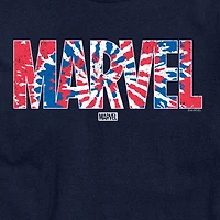 Novelty Mens Crew Neck Short Sleeve Regular Fit Marvel Big and Tall Graphic T-Shirt
