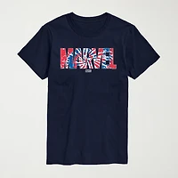Novelty Mens Crew Neck Short Sleeve Regular Fit Marvel Big and Tall Graphic T-Shirt