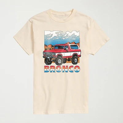 Novelty Mens Crew Neck Short Sleeve Regular Fit Big and Tall Graphic T-Shirt