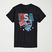 Novelty Mens Crew Neck Short Sleeve Regular Fit Big and Tall Graphic T-Shirt