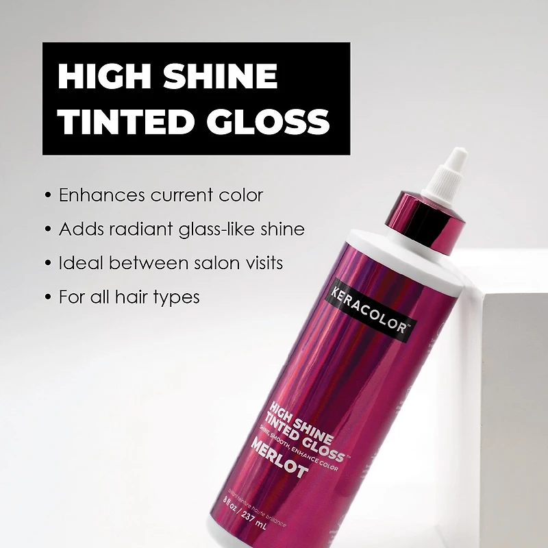 Keracolor High Shine Tinted Gloss - Merlot