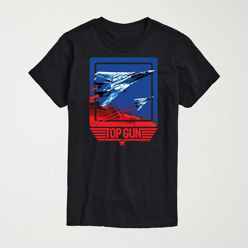Novelty Mens Crew Neck Short Sleeve Regular Fit Graphic T-Shirt