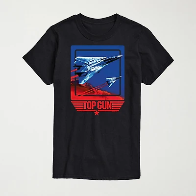 Novelty Mens Crew Neck Short Sleeve Regular Fit Graphic T-Shirt