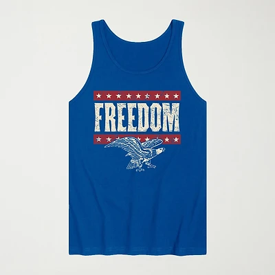 Novelty Mens Scoop Neck Short Sleeve Tank Top