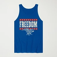 Novelty Mens Scoop Neck Short Sleeve Tank Top