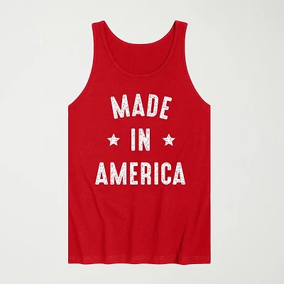 Novelty Mens Scoop Neck Sleeveless Tank Top