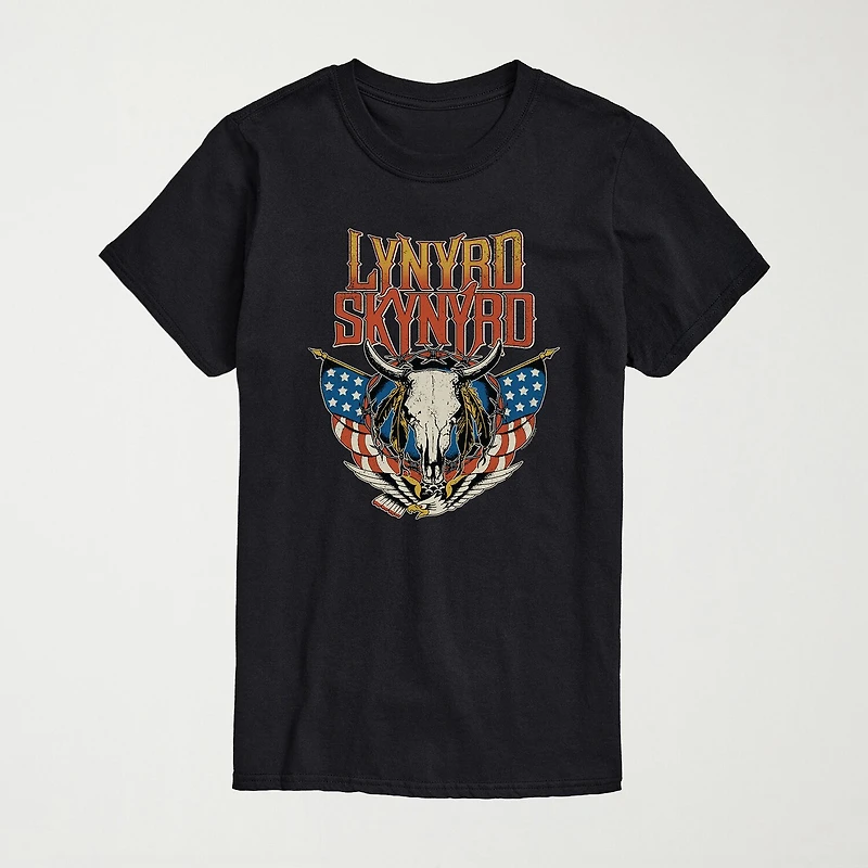 Novelty Mens Crew Neck Short Sleeve Regular Fit Graphic T-Shirt