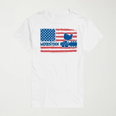 Novelty Mens Crew Neck Short Sleeve Regular Fit Graphic T-Shirt