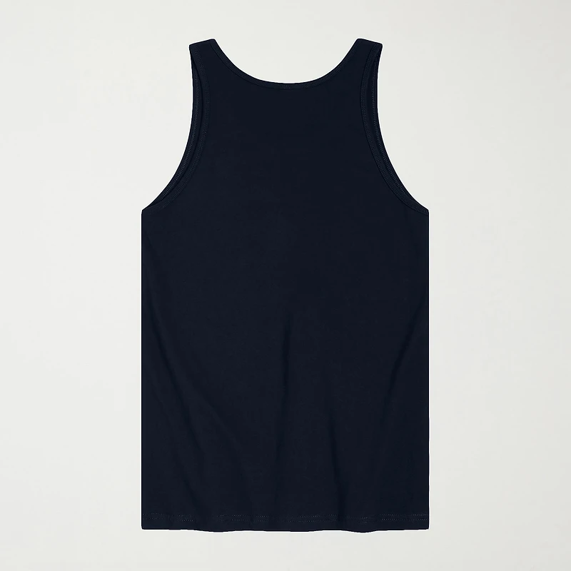Novelty Mens Crew Neck Short Sleeve Tank Top