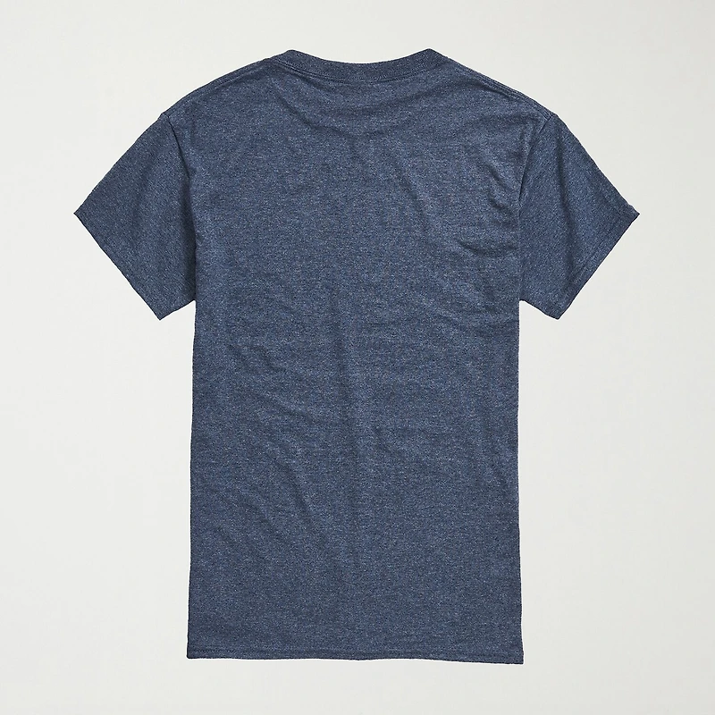 Novelty Mens Crew Neck Short Sleeve Regular Fit Graphic T-Shirt