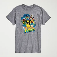Novelty Mens Crew Neck Short Sleeve Regular Fit Marvel Graphic T-Shirt