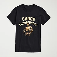 Novelty Mens Crew Neck Short Sleeve Regular Fit Star Wars Graphic T-Shirt