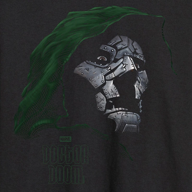 Novelty Mens Crew Neck Long Sleeve Regular Fit Marvel Graphic T-Shirt