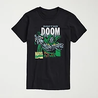 Novelty Mens Crew Neck Short Sleeve Regular Fit Marvel Graphic T-Shirt