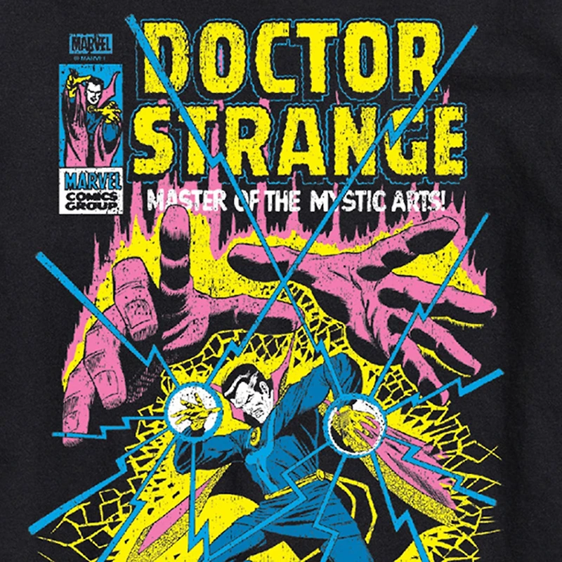 Novelty Mens Crew Neck Short Sleeve Regular Fit Marvel Graphic T-Shirt