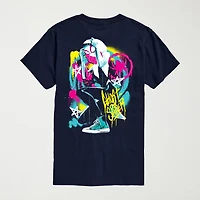 Novelty Mens Crew Neck Short Sleeve Regular Fit Marvel Graphic T-Shirt